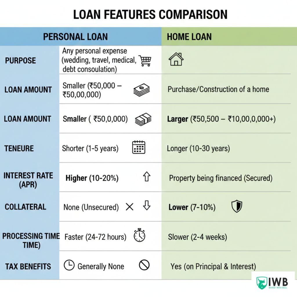 Unlock Instant Personal and Home Loans in India 2026 with Navi Loan App 3 Navi Personal Loan vs Home Loan Features