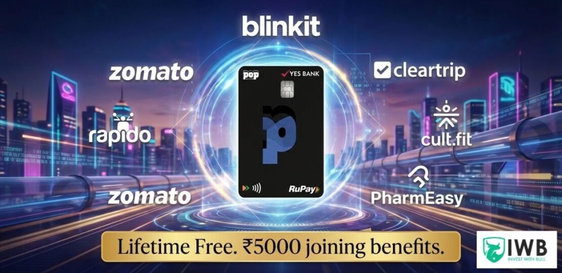 YES BANK POP-CLUB Credit Card: Lifetime Free & ₹5,000 Welcome Rewards.