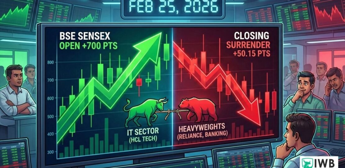 Indian Stock Market Intraday Volatility – Feb 25