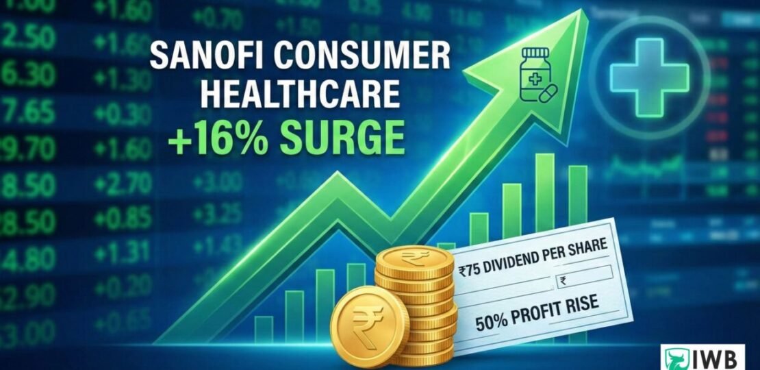 Sanofi Consumer Healthcare 16% Stock Surge and ₹75 Dividend